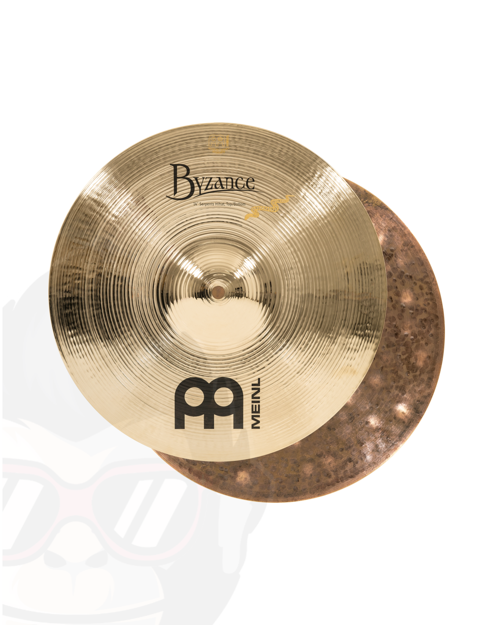 Meinl Byzance Brilliant Serpents HiHat 14" B14SH-B